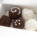 Crochet valentine's chocs