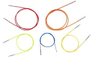 Yellow cable for Knitpro interchangeable circular needles