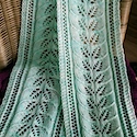Column of Leaves scarf by Brooke Nelson