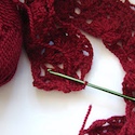 First few rows of Tatiana Pullover